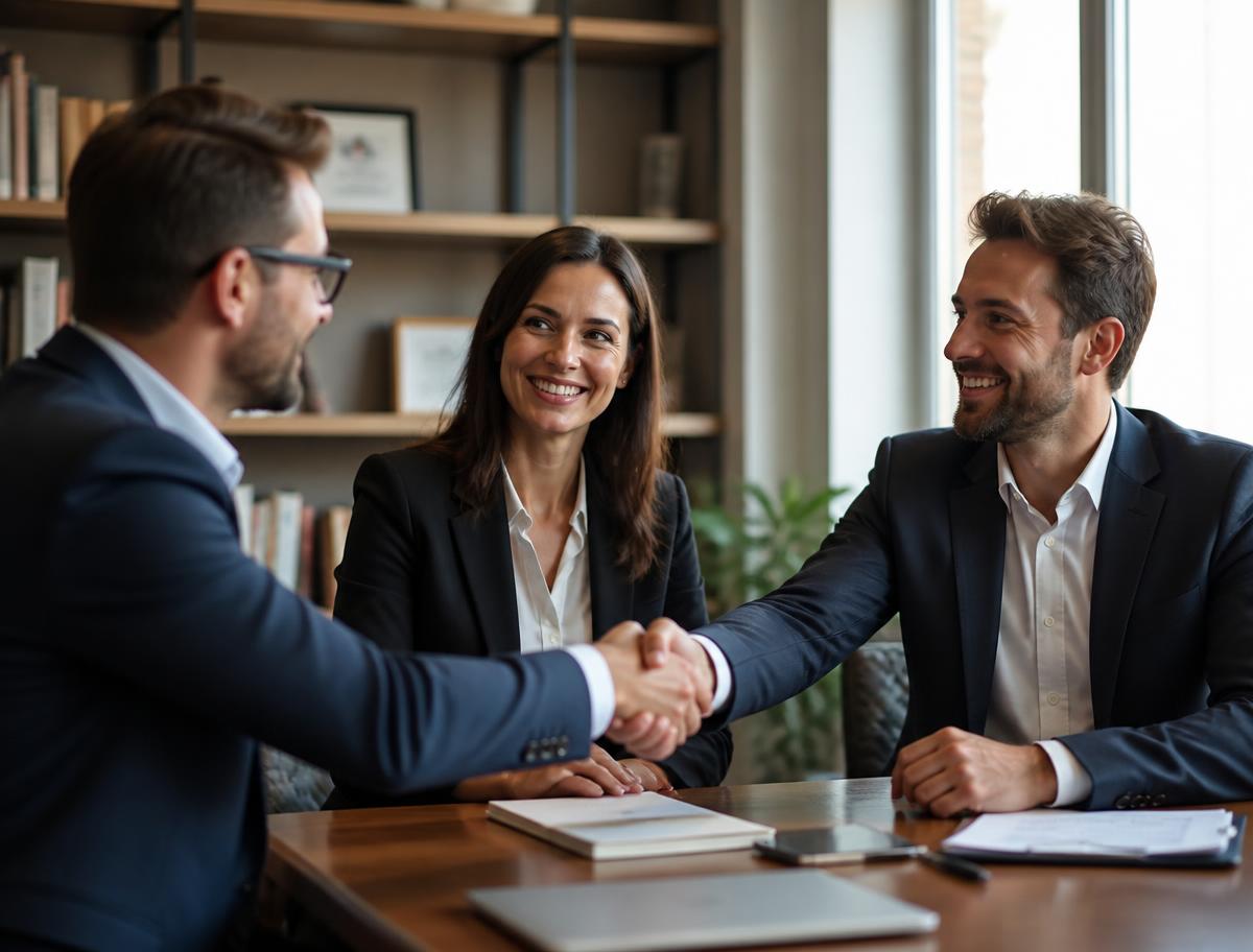 Conseillers SmartPulse échangeant avec un partenaire